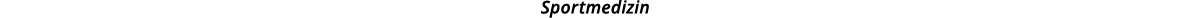 Sportmedizin