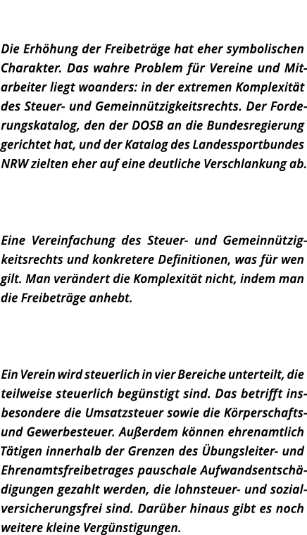 Bringt das sich abzeichnende neue Gesetz eine sp rbare finanzielle Entlastung  Die Erh hung der Freibetr ge hat eher    